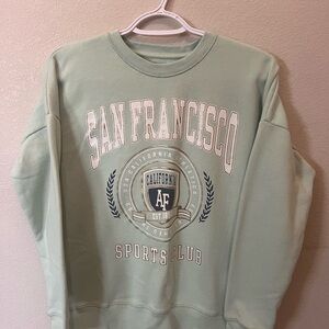 Abercrombie Kids Mint Green Crewneck Sweater